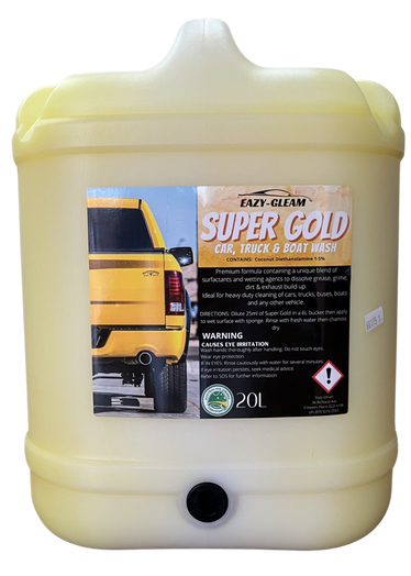 Super Gold Wash & Wax 20L
