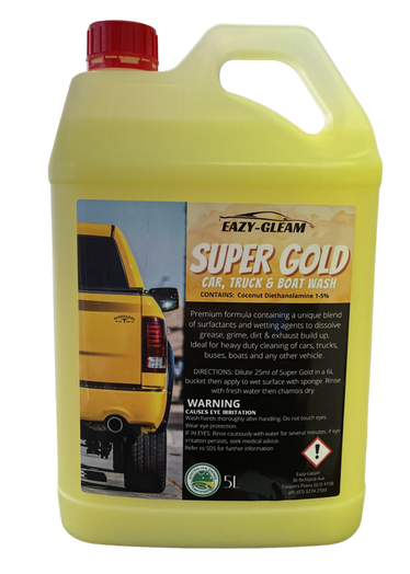 Super Gold Wash & Wax 5L