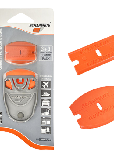 Scraperite Mini Combo Holder - 3+3 Blades