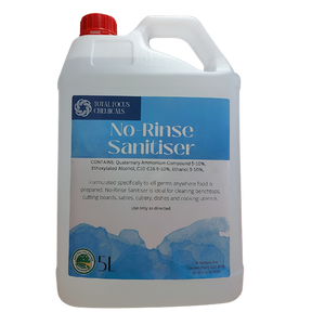 No Rinse Sanitiser 5L